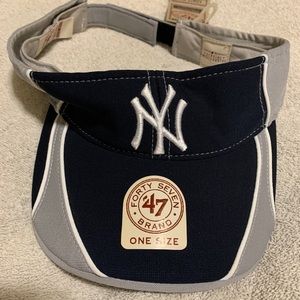New York Yankees Visor by 47 Brand